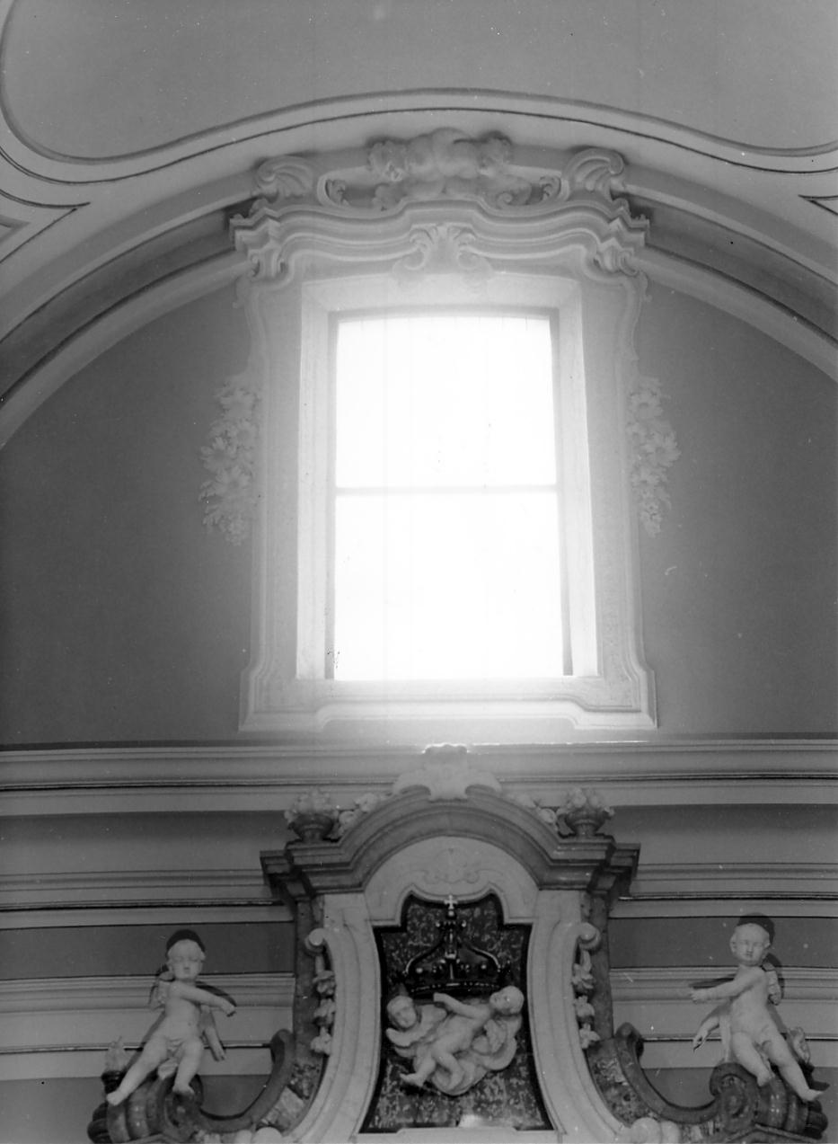 mostra di finestra, opera isolata - ambito bresciano (metà sec. XVIII)