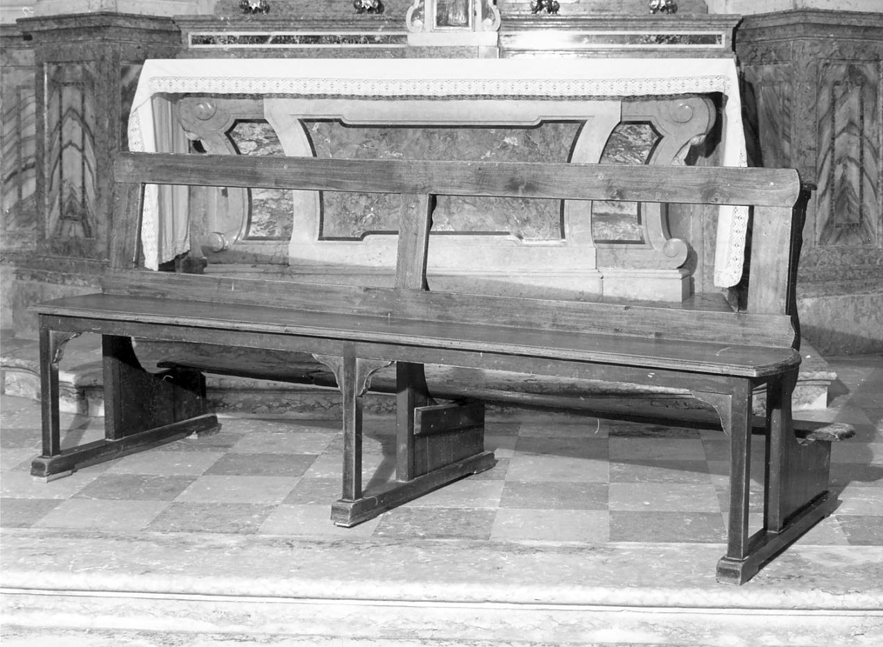 banco da chiesa, serie - ambito mantovano (primo quarto sec. XX)