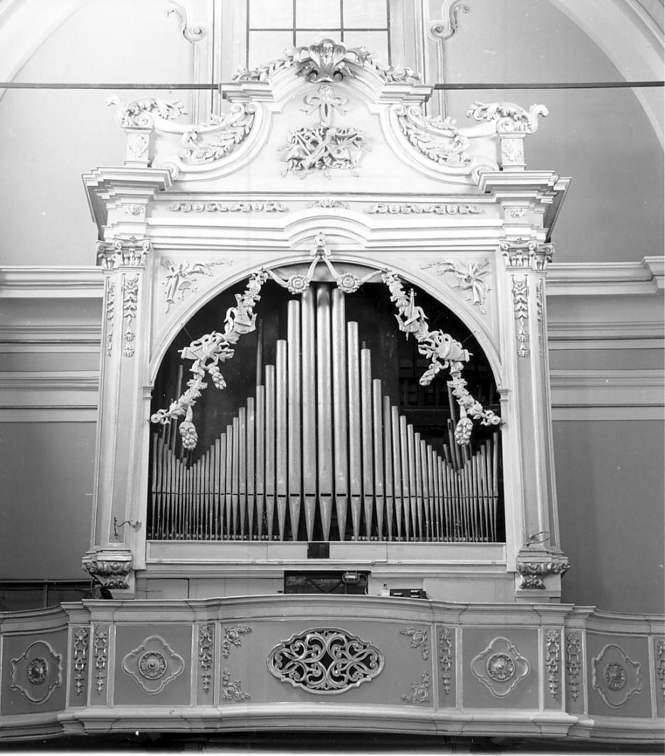 cassa d'organo, opera isolata - ambito mantovano (terzo quarto sec. XVIII)