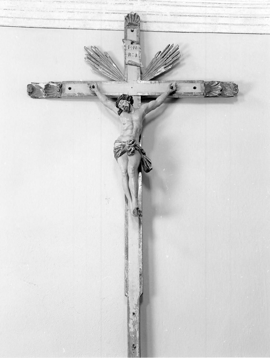 croce d'altare, opera isolata - ambito mantovano (metà sec. XVIII)