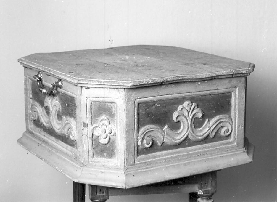 piedistallo di statua, opera isolata - ambito mantovano (seconda metà sec. XVIII)