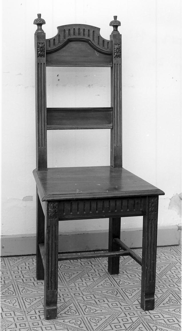 sedia, serie di Gallina ditta (bottega) (sec. XX)