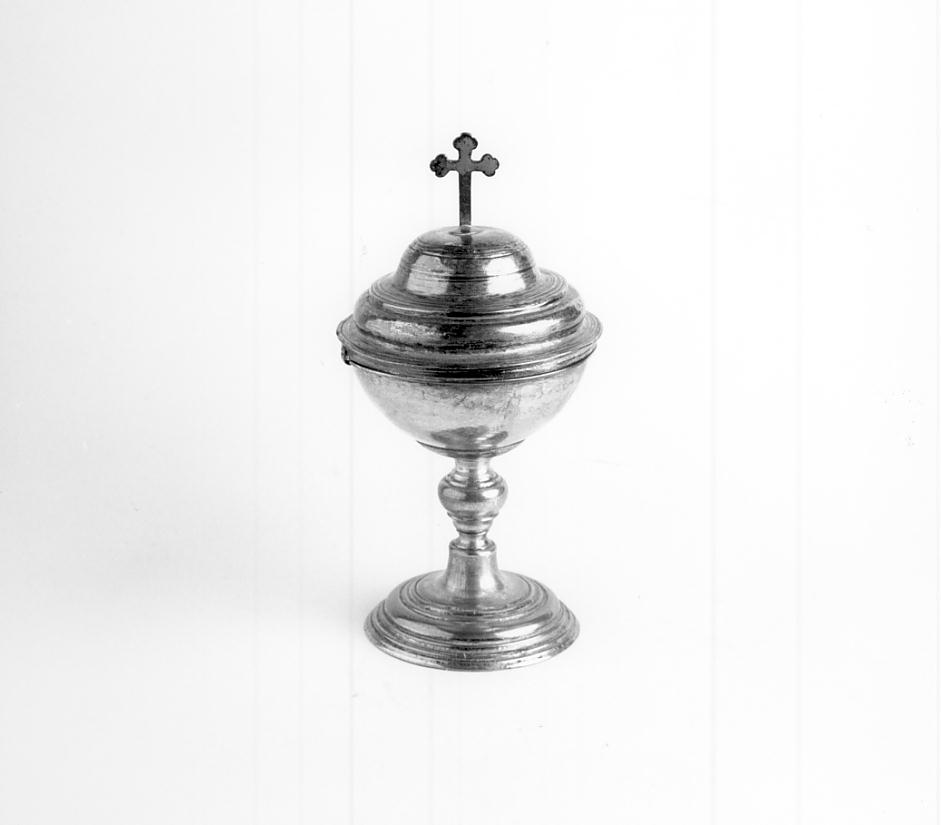 pisside, opera isolata - ambito mantovano (seconda metà sec. XVIII)