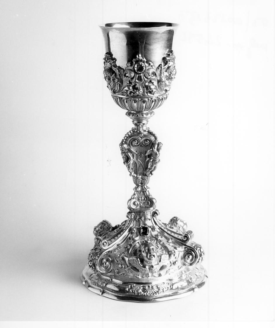 calice, opera isolata - ambito milanese (terzo quarto sec. XIX)