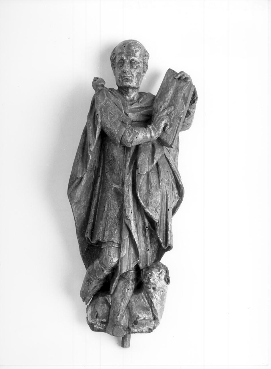 San Luca Evangelista (statua, opera isolata) - ambito lombardo (seconda metà sec. XVII)