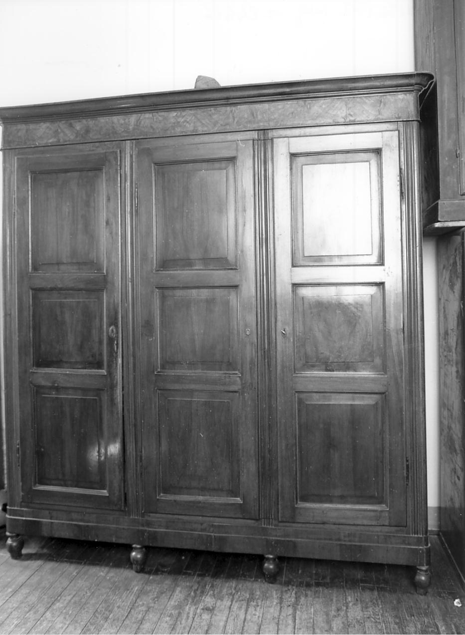 armadio, opera isolata - ambito mantovano (fine sec. XIX)