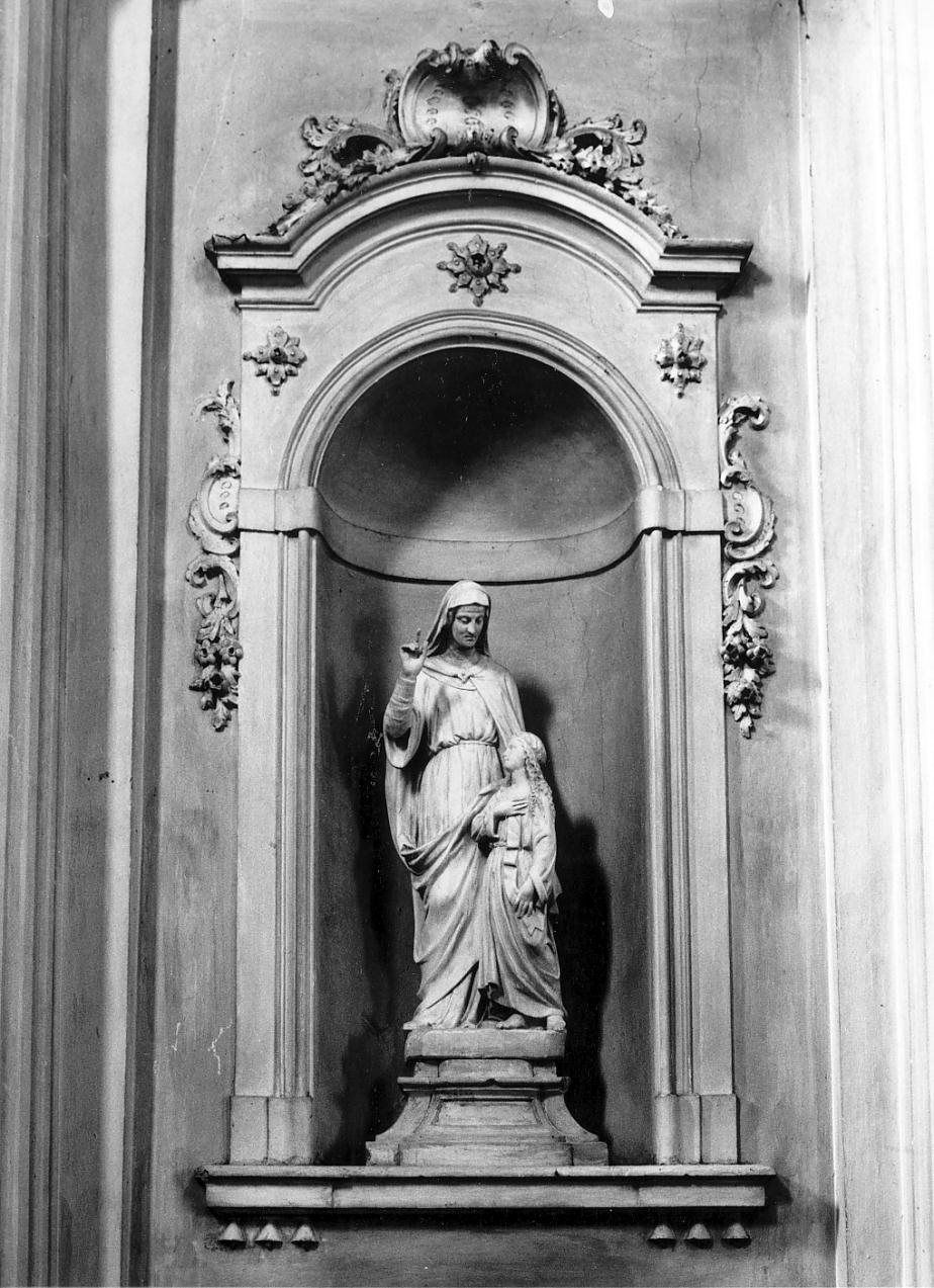 motivo decorativo (mostra di nicchia, serie) - ambito lombardo (ultimo quarto sec. XVIII)