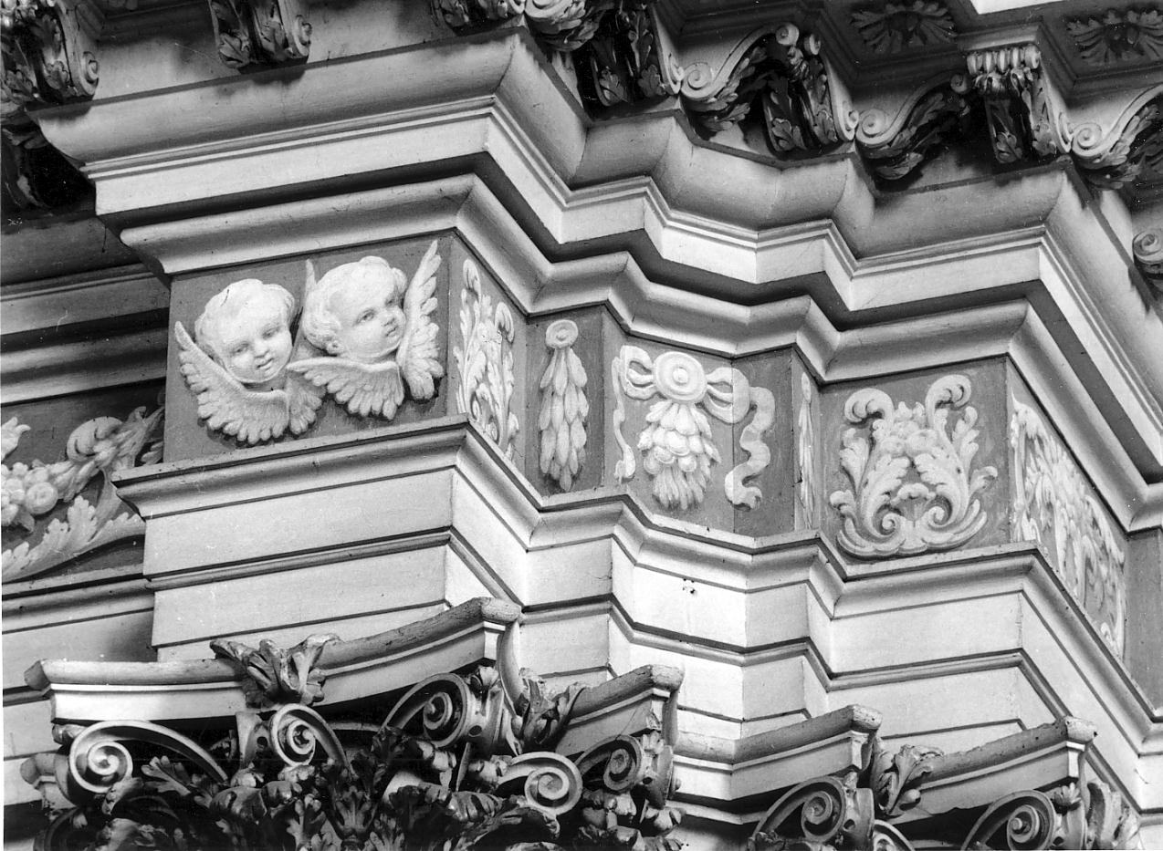 decorazione plastico-pittorica, elemento d'insieme - ambito mantovano (ultimo quarto, secondo quarto sec. XVIII, sec. XX)