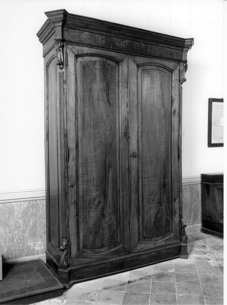 armadio, opera isolata - ambito lombardo (metà sec. XIX)