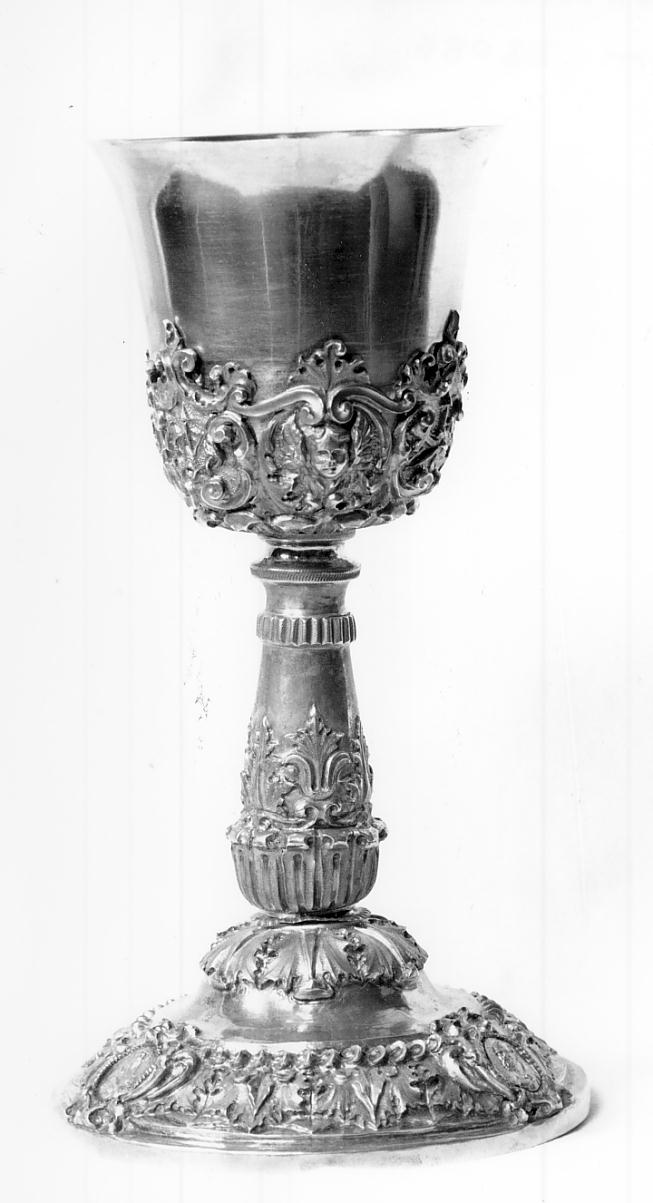 calice, opera isolata - ambito lombardo (terzo quarto sec. XIX)