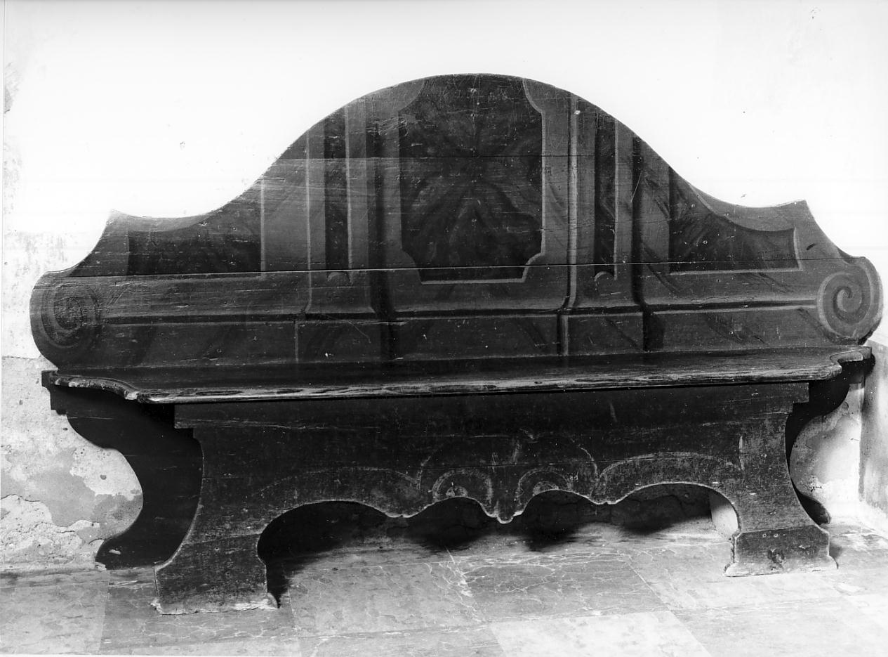 panca, serie - ambito lombardo (secondo quarto sec. XVIII)