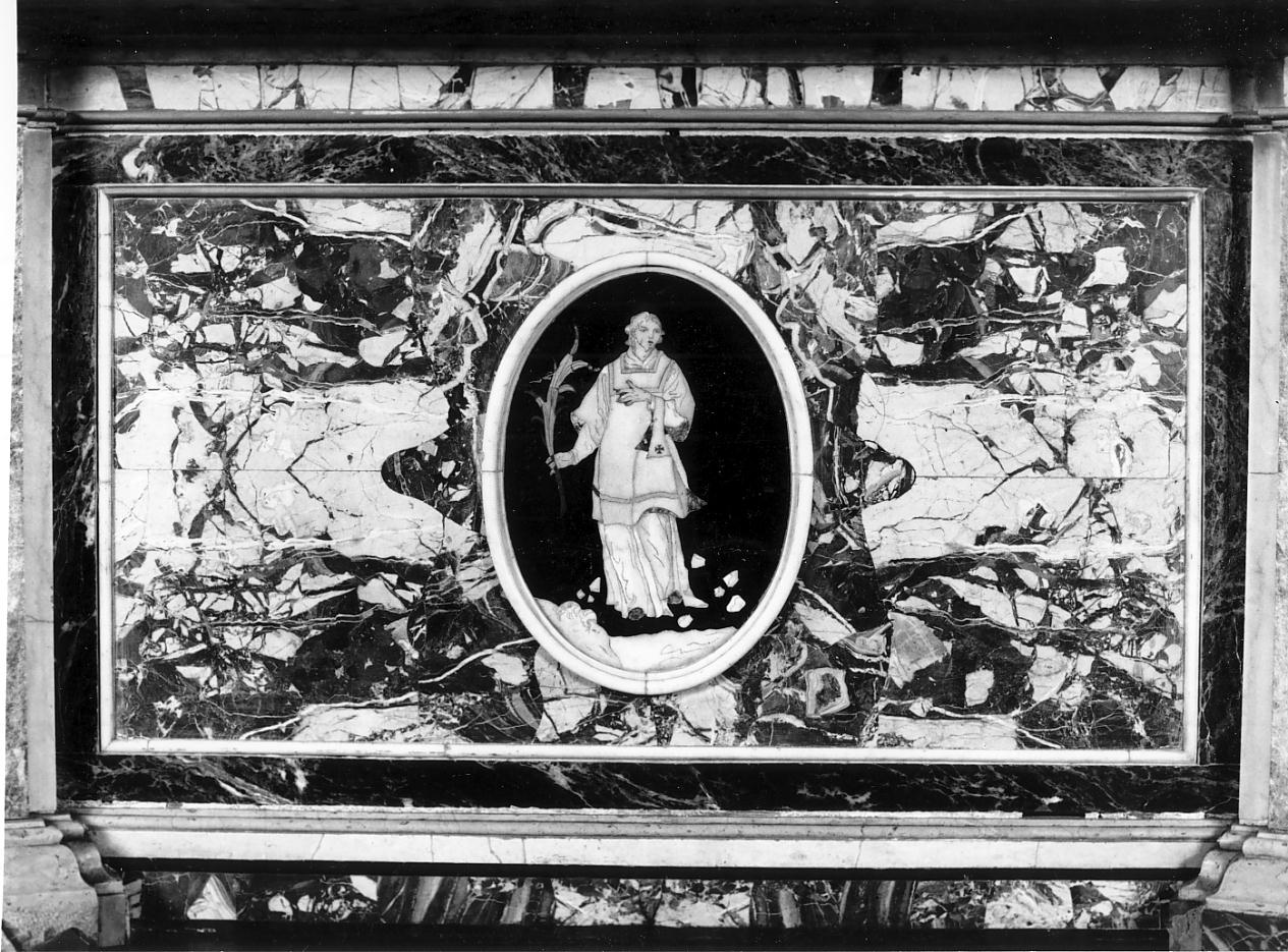 Santo Stefano (paliotto, elemento d'insieme) - ambito bresciano (metà sec. XVIII)