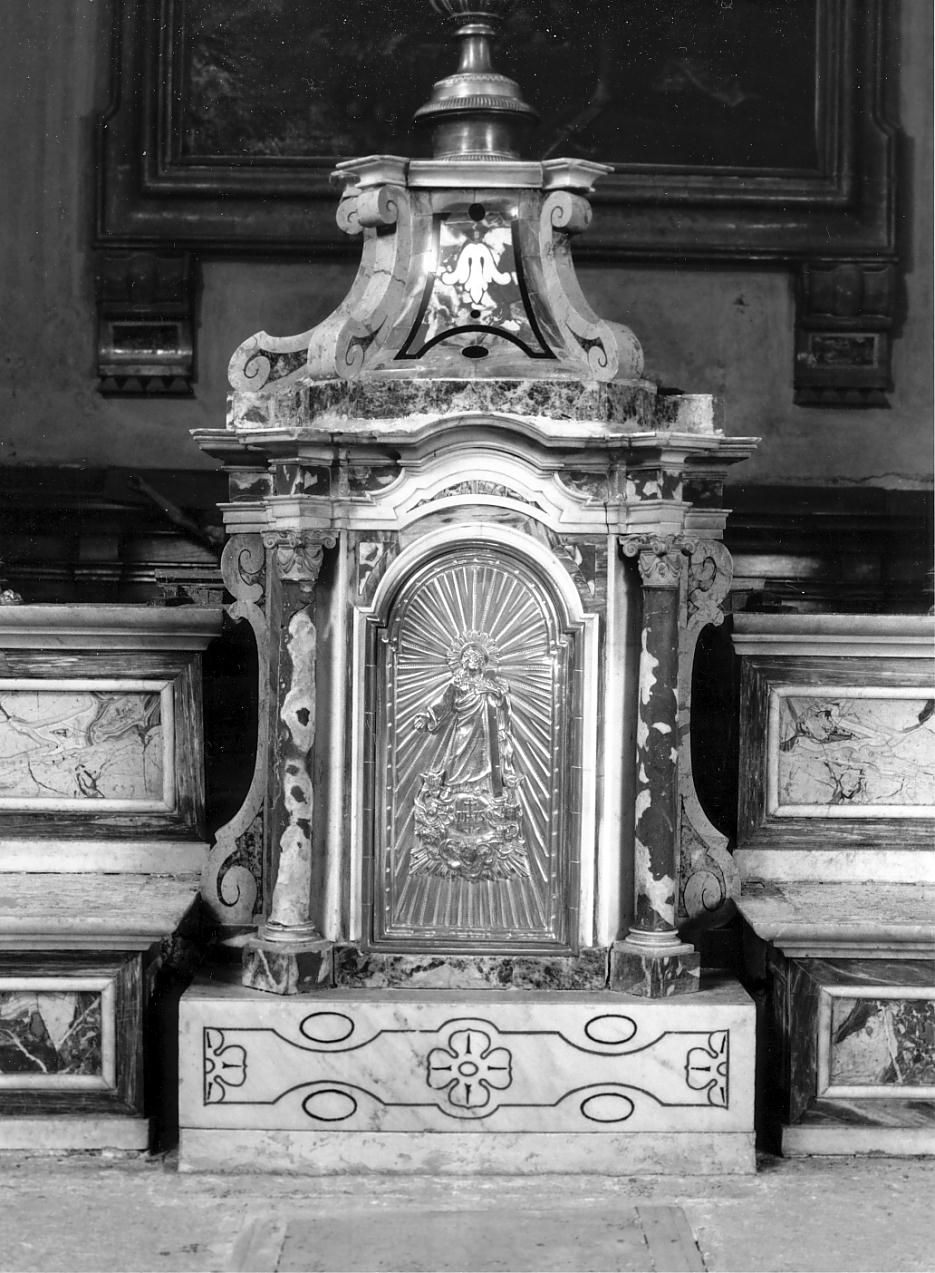 tabernacolo, elemento d'insieme - ambito bresciano (metà sec. XVIII)