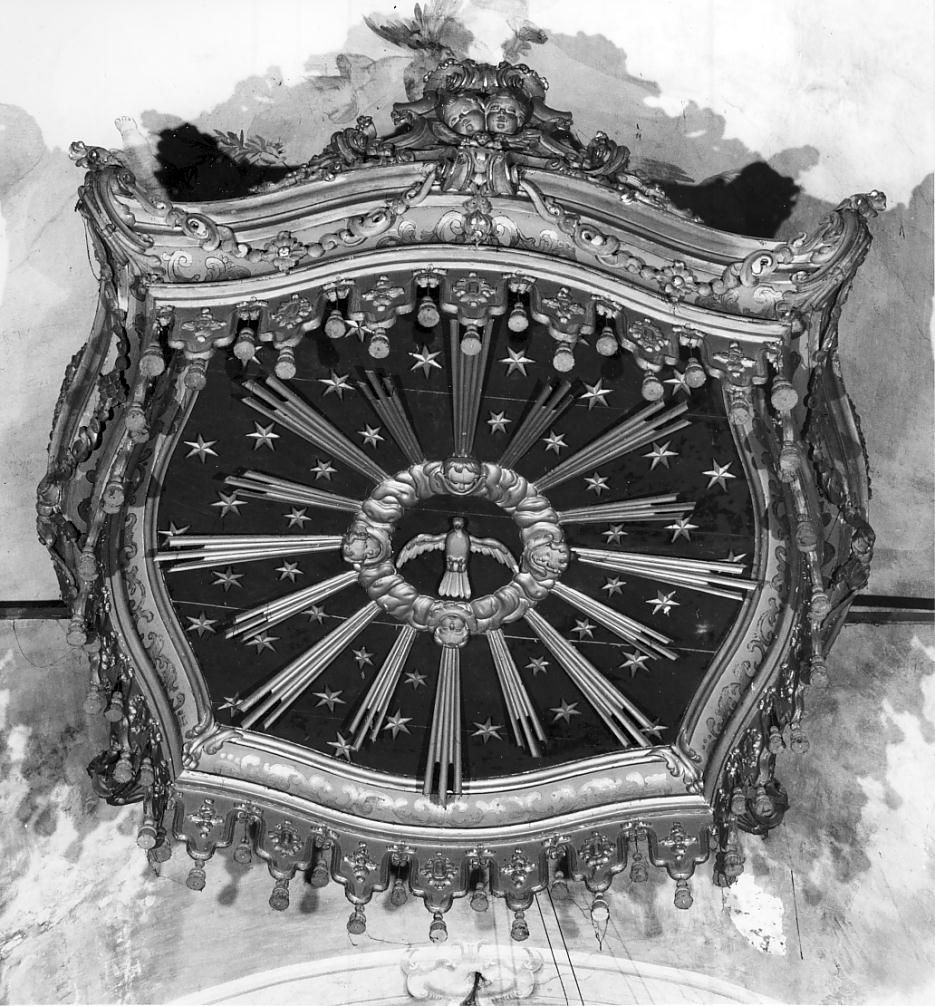 baldacchino d'altare, opera isolata - ambito lombardo (ultimo quarto sec. XVIII)