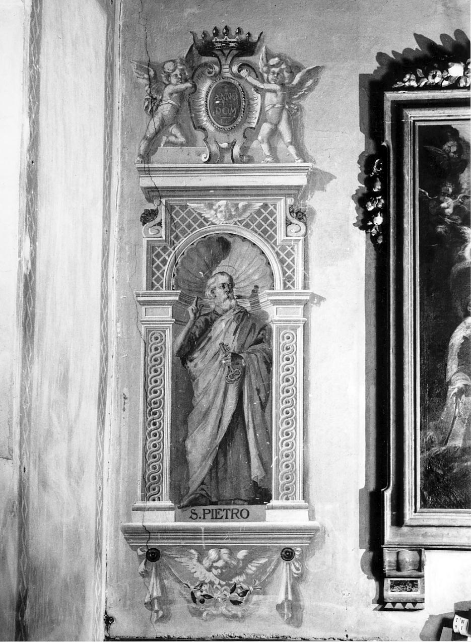 San Pietro (dipinto, elemento d'insieme) - ambito mantovano (inizio sec. XX)