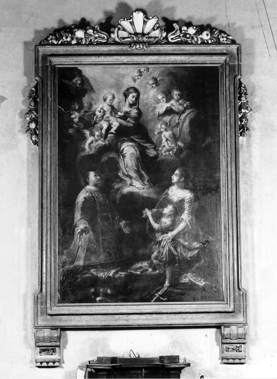 Madonna con Bambino e Santi (dipinto, opera isolata) - ambito veneto (terzo quarto sec. XVIII)