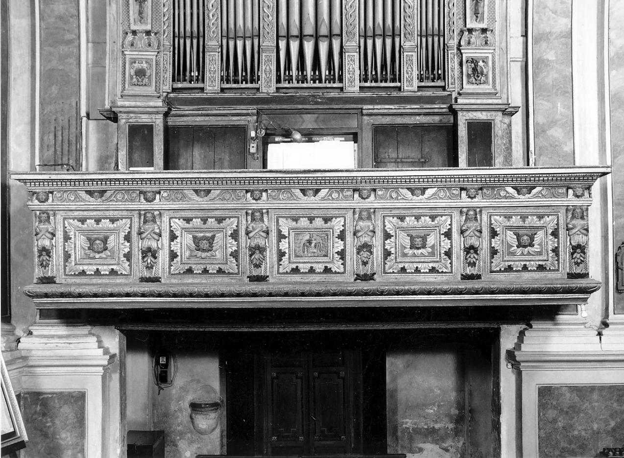 cantoria, opera isolata - ambito bresciano (fine/inizio secc. XVI/ XVII)