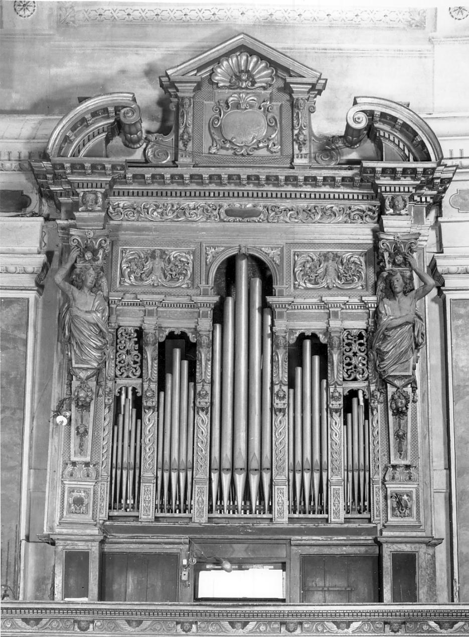 cassa d'organo, opera isolata - ambito bresciano (ultimo quarto sec. XVII)