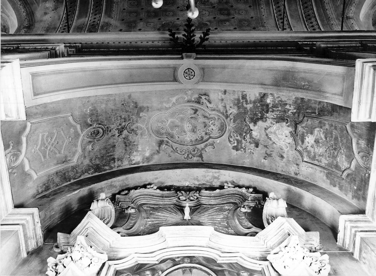 motivi decorativi geometrici e vegetali (decorazione plastico-pittorica, opera isolata) - ambito lombardo (metà sec. XIX)