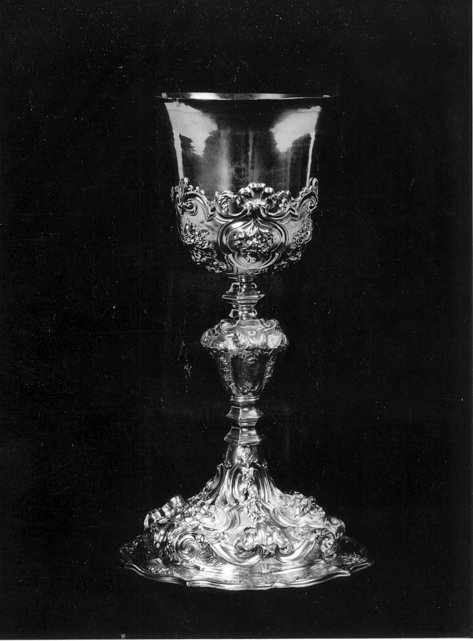 calice, opera isolata - ambito mantovano (terzo quarto sec. XVIII)