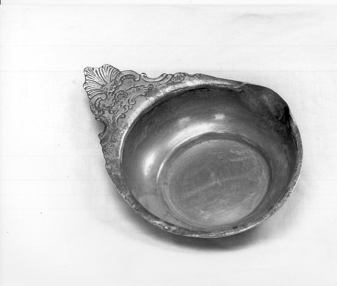 coppetta battesimale, opera isolata - ambito lombardo (ultimo quarto sec. XVIII)