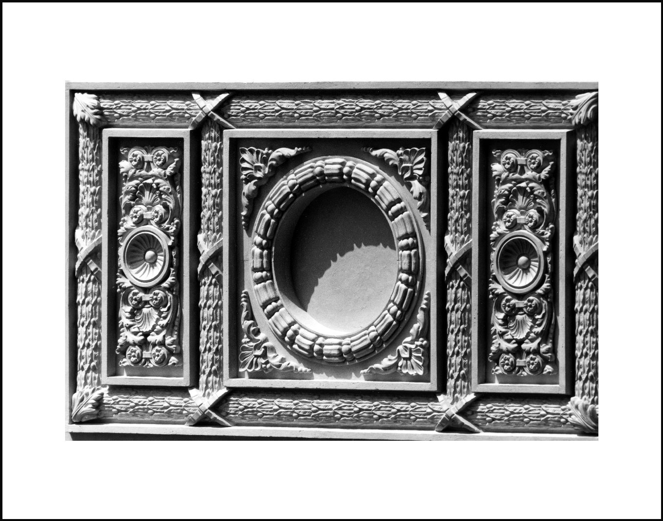 decorazione plastica, elemento d'insieme - ambito lombardo (sec. XIX)