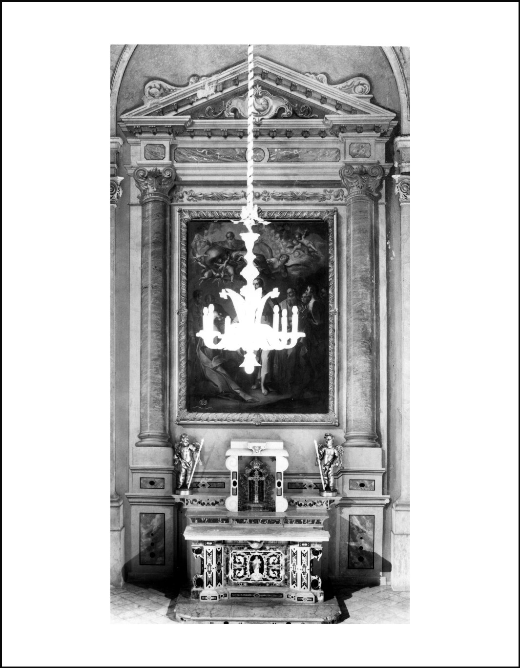 altare, complesso decorativo - ambito lombardo (prima metà sec. XIX)