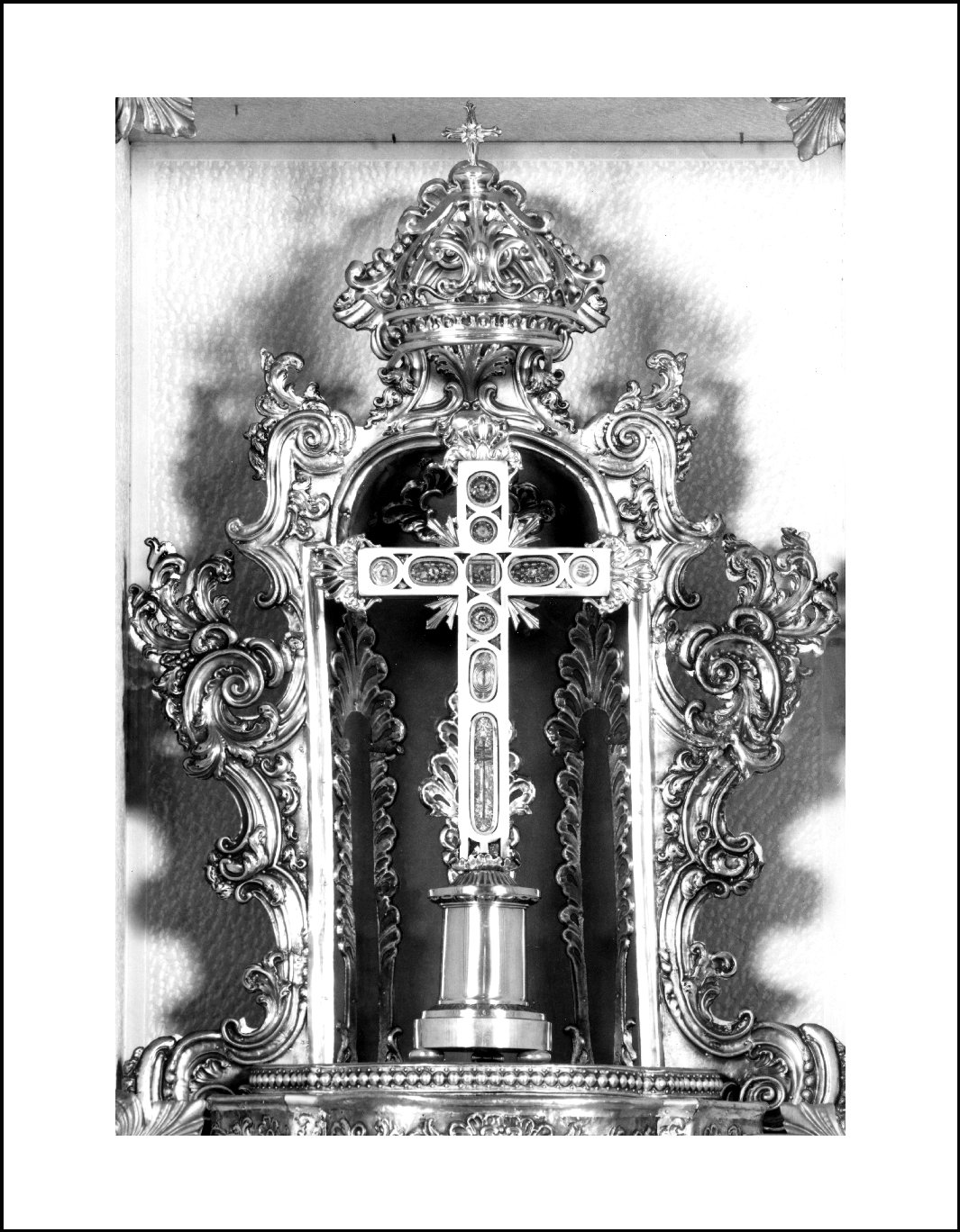 tronetto per esposizione eucaristica, opera isolata - ambito lombardo (sec. XIX)