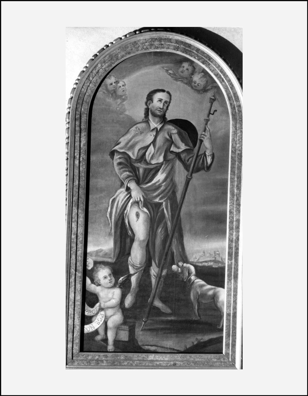 cornice di dipinto, elemento d'insieme - ambito lombardo (sec. XIX)