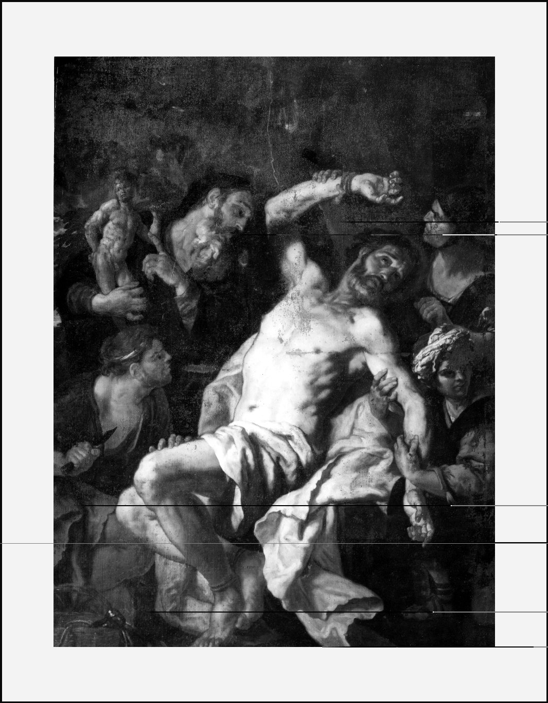 Martirio di San Bartolomeo (dipinto, opera isolata) di Loth Johann Carl (seconda metà sec. XVII)