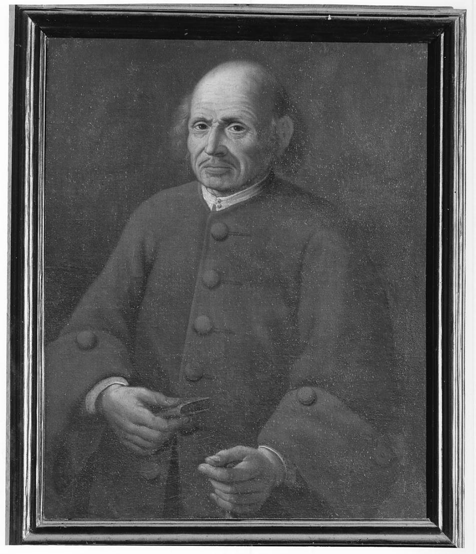 Ritratto del prevosto Domenico Maestri Faccendini (dipinto, opera isolata) di Dusi Antonio (sec. XVIII)