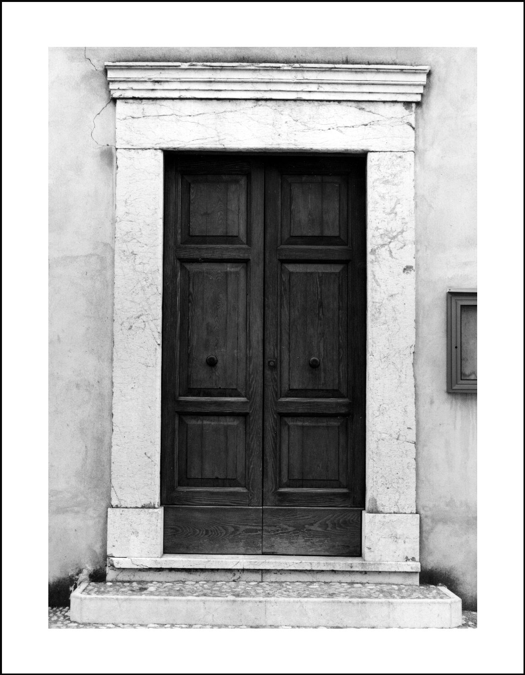 portale, opera isolata - ambito lombardo (sec. XVII)