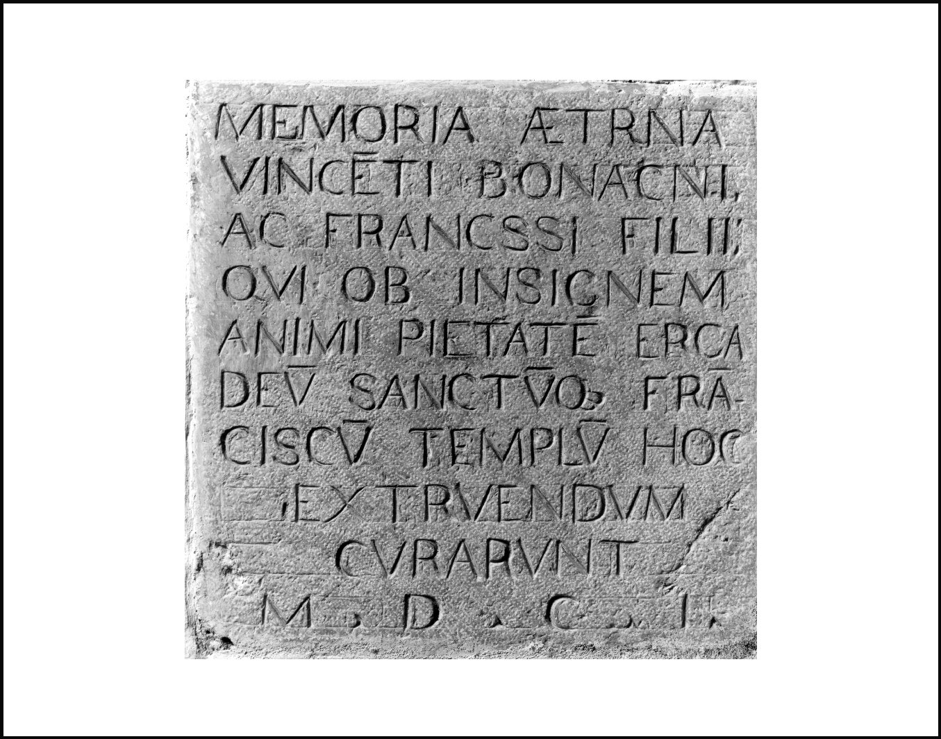 lapide commemorativa, opera isolata - ambito lombardo (sec. XVII)