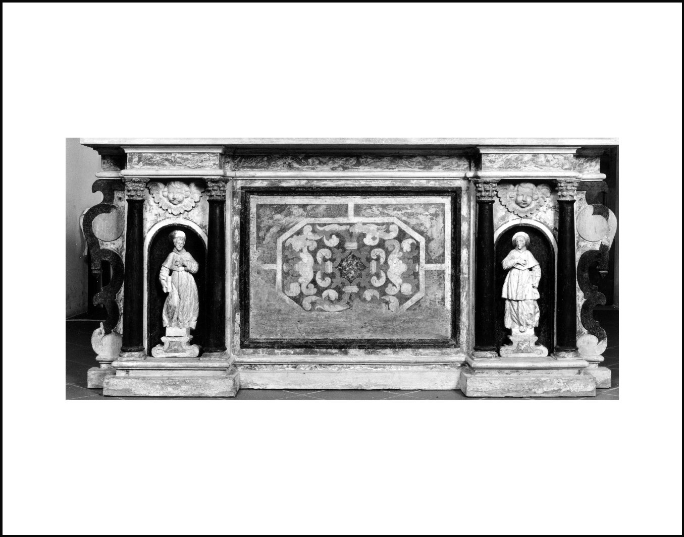 altare, insieme - ambito lombardo (sec. XVII)