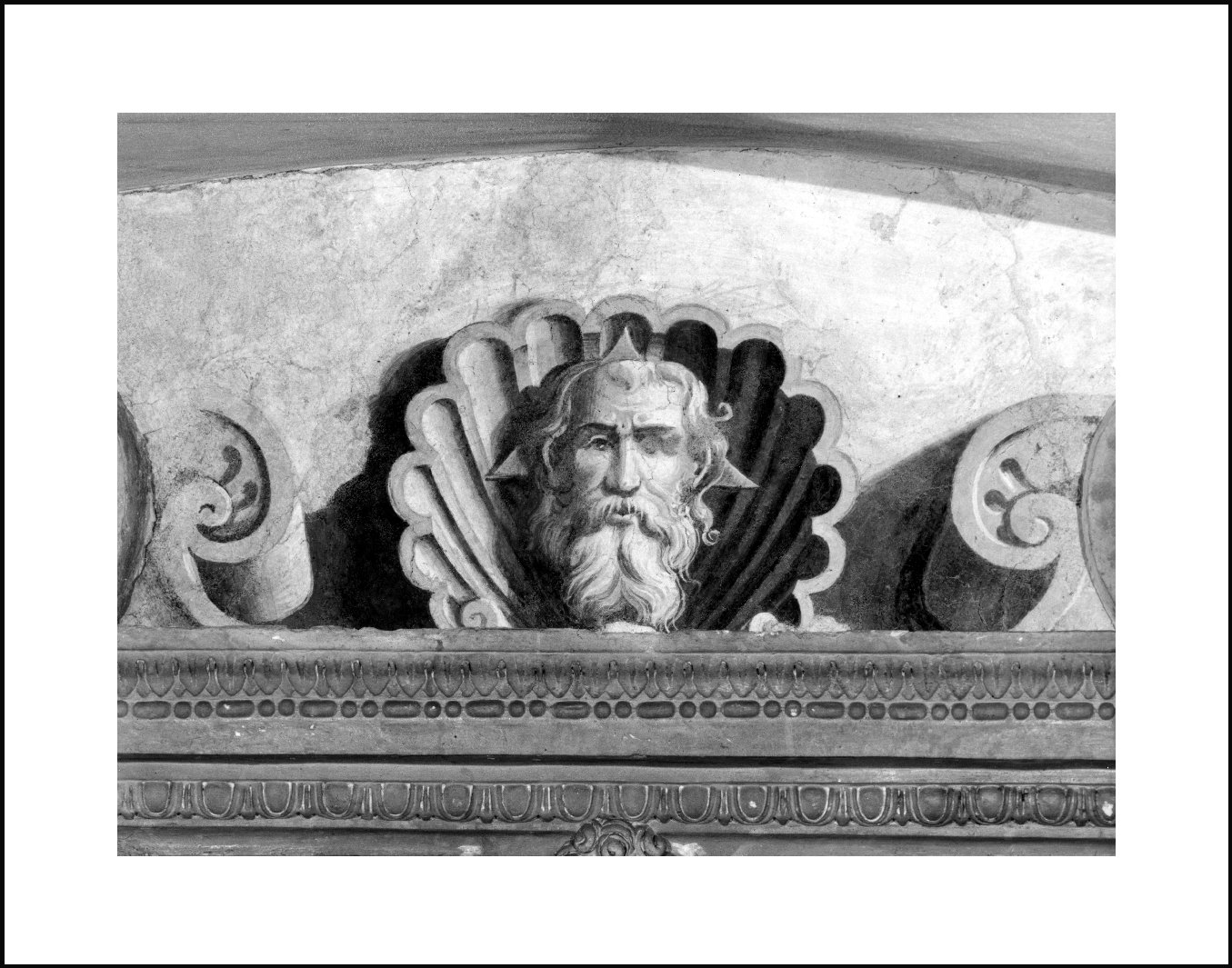 Dio Padre (dipinto, elemento d'insieme) - ambito lombardo (?) (sec. XVII)