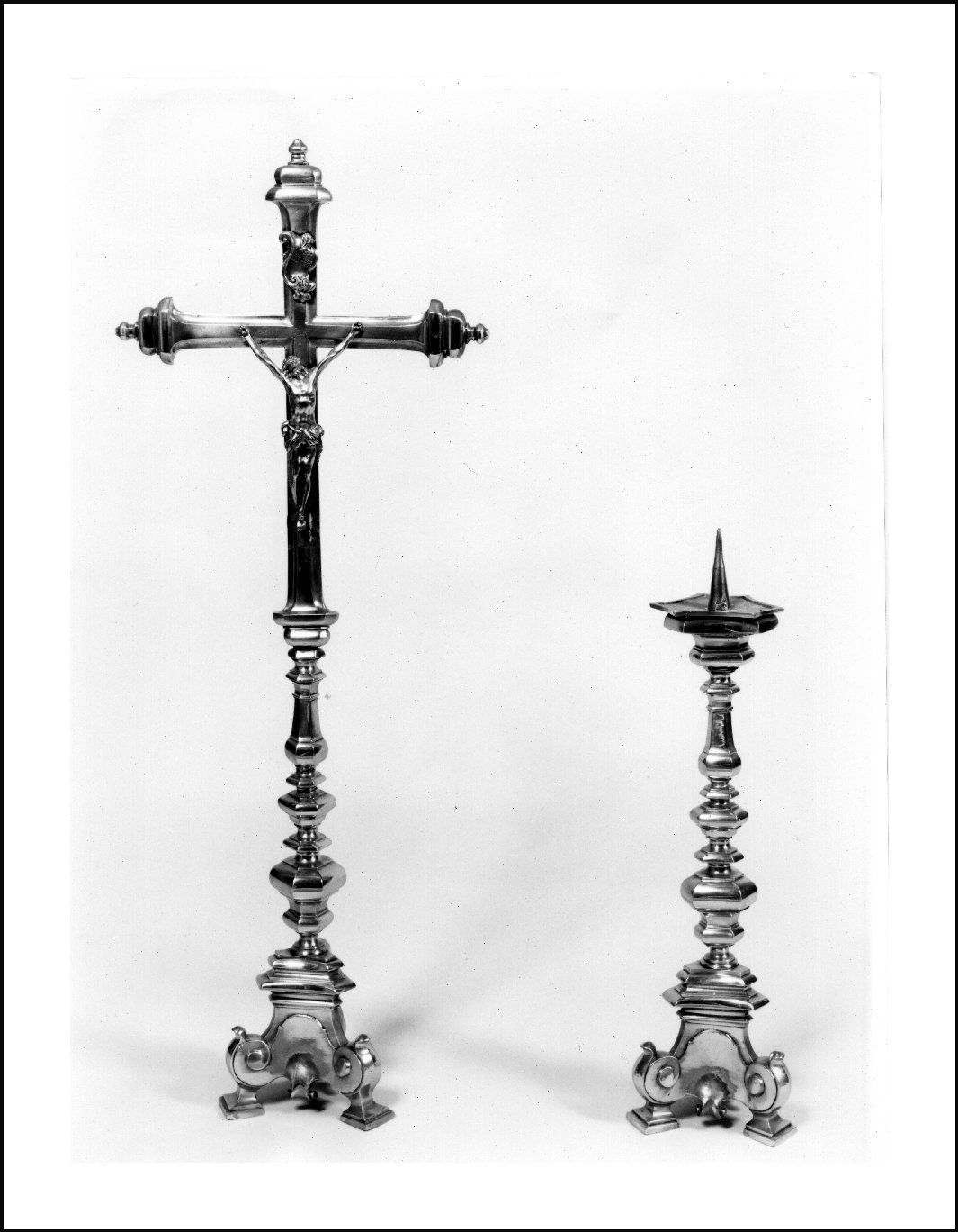 servizio d'altare, serie - ambito lombardo (fine/inizio secc. XVIII/ XIX)