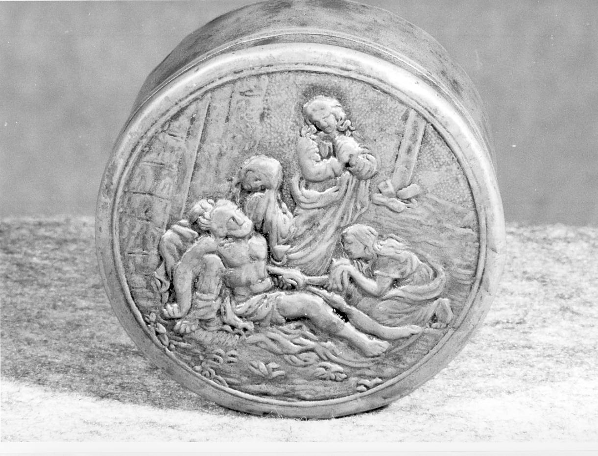 teca, opera isolata - ambito mantovano (seconda metà sec. XIX)