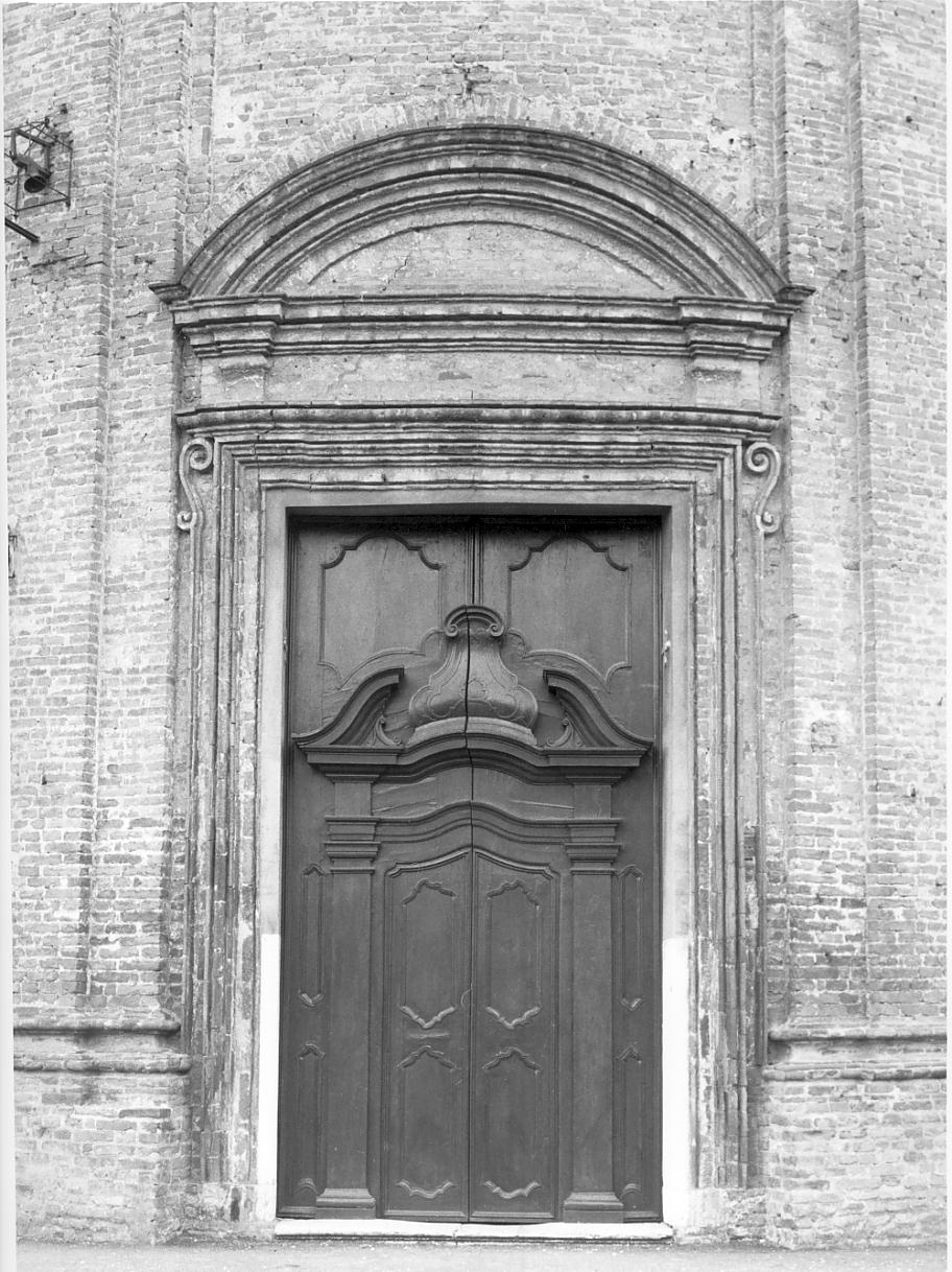 portale maggiore, opera isolata - ambito mantovano (ultimo quarto sec. XVIII)