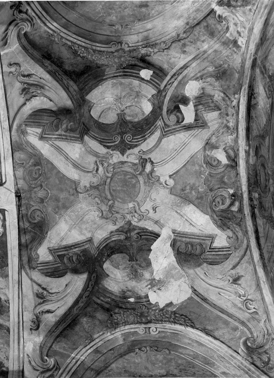 Quadratura architettonica (dipinto, elemento d'insieme) di Brambilla Giuseppe (sec. XVIII)