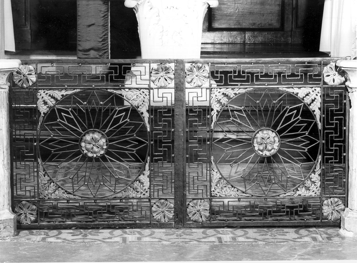 cancello, opera isolata - ambito mantovano (ultimo quarto sec. XVIII)