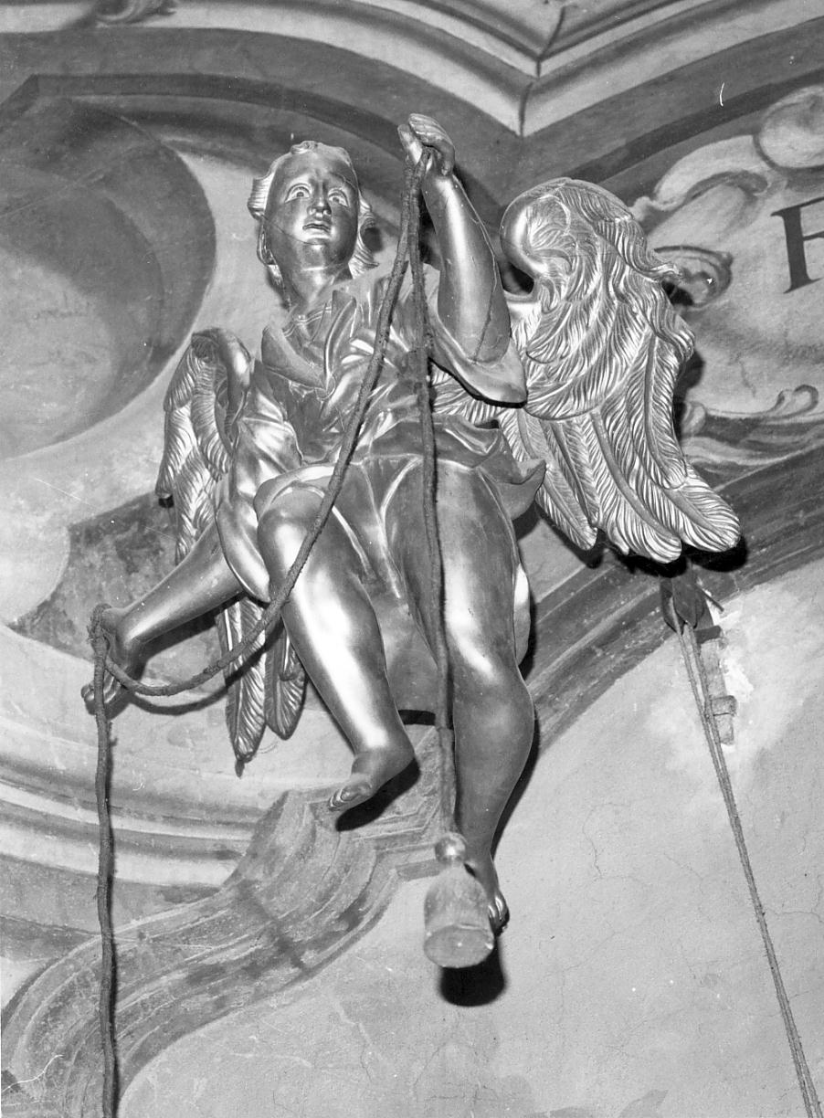 Angelo reggilampada (statua, opera isolata) - ambito mantovano (seconda metà sec. XVIII)