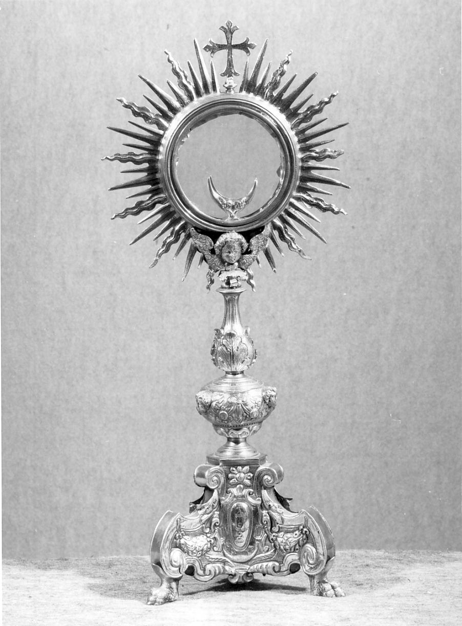 Santa Margherita (reliquiario - a ostensorio, opera isolata) - ambito mantovano (primo quarto, prima metà sec. XIX, sec. XX)