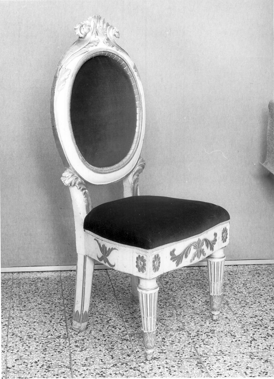 sedia - ambito mantovano (prima metà sec. XIX)