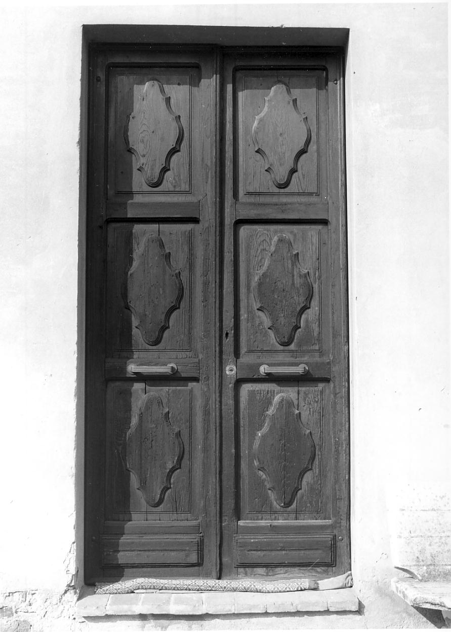 porta, opera isolata - ambito mantovano (sec. XIX)