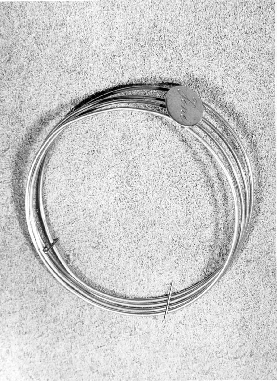 bracciale - ambito mantovano (metà sec. XX)