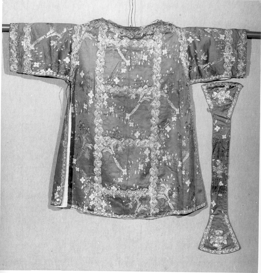 paramento liturgico, insieme - ambito mantovano (seconda metà sec. XVIII)