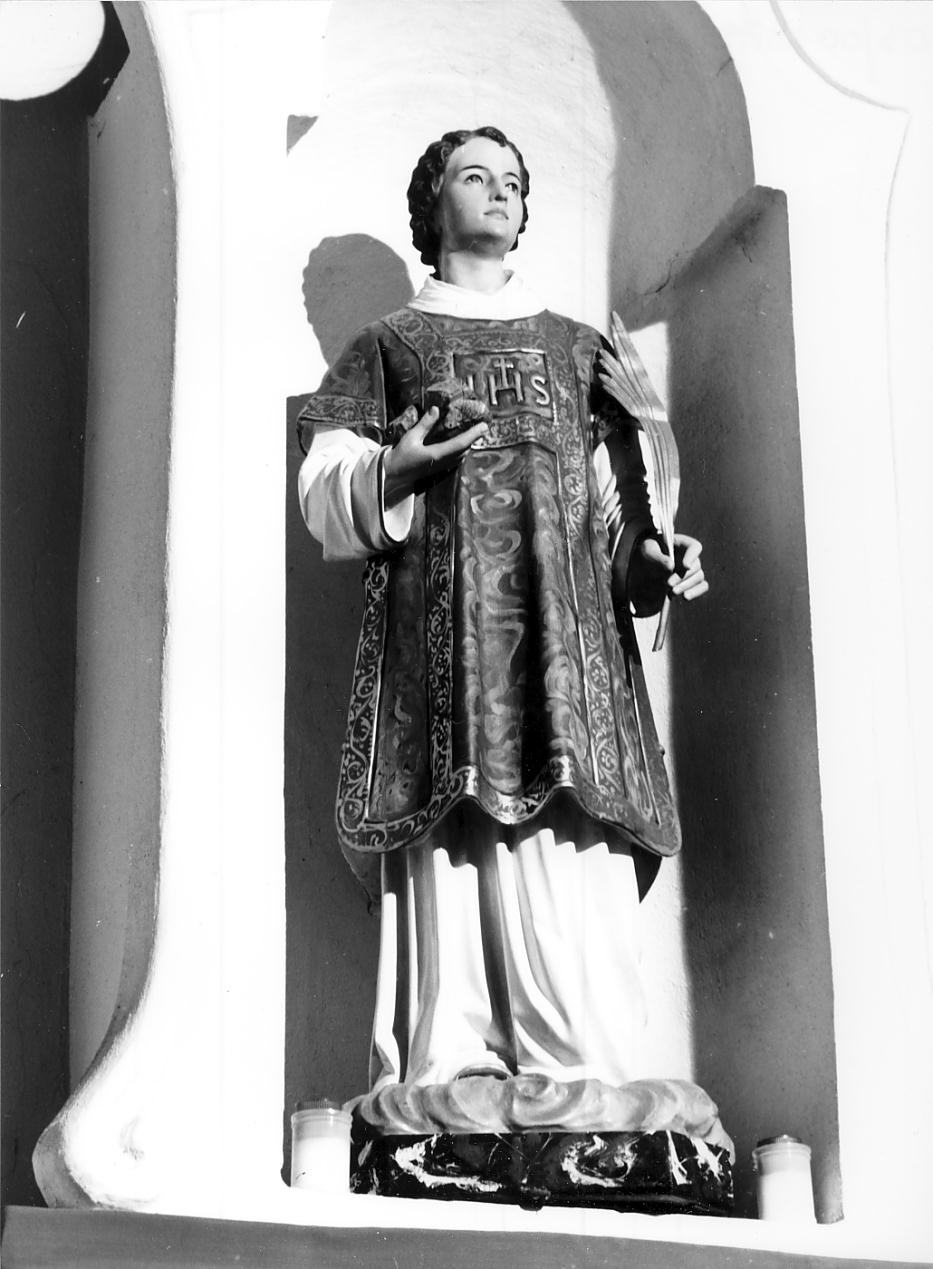 Santo Stefano (statua, opera isolata) - bottega bresciana (secondo quarto sec. XX)