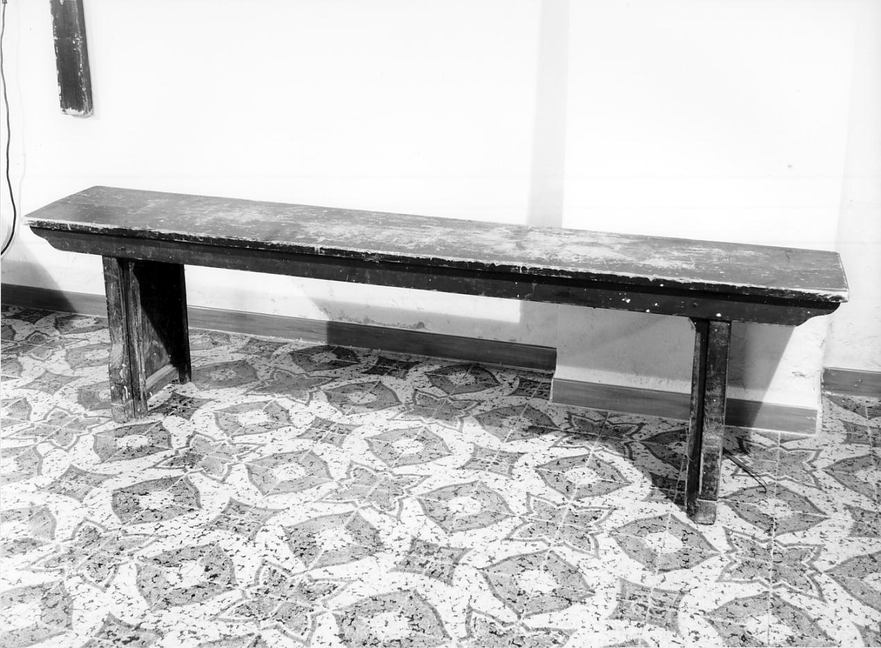 panca, opera isolata - bottega lombarda (primo quarto sec. XX)