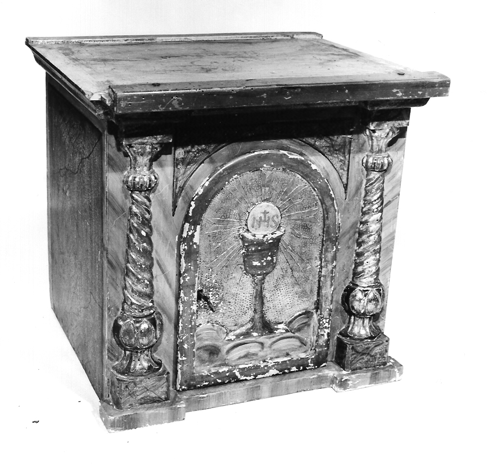 tabernacolo portatile, opera isolata - bottega lombarda (primo quarto sec. XX)