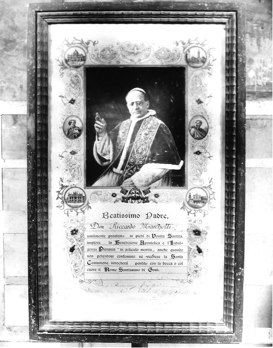 cornice, elemento d'insieme - ambito romano (secondo quarto sec. XX)